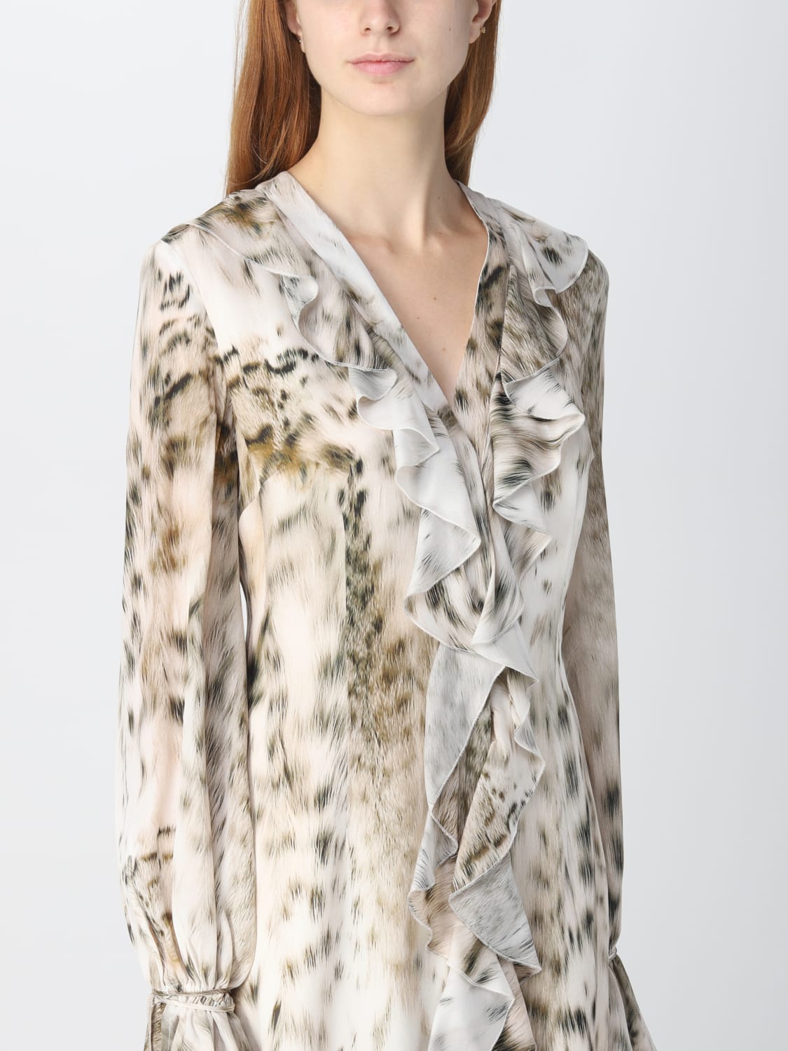 Blumarine Outlet dress for woman Butter Blumarine dress 2A204A