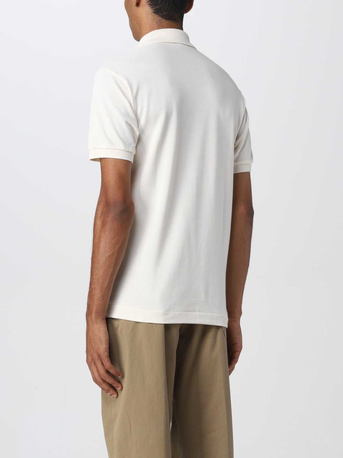 Rytmisk selvbiografi afbrudt LACOSTE: polo shirt for man - Cream | Lacoste polo shirt 1212 online on  GIGLIO.COM
