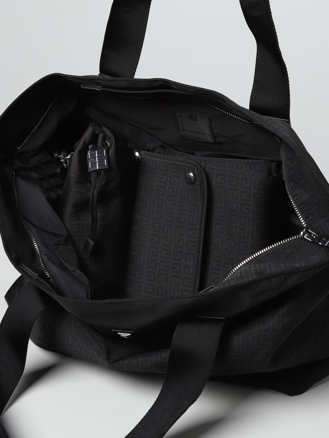 Stella McCartney Black Logo Baby Changing Bag | Junior Couture UK