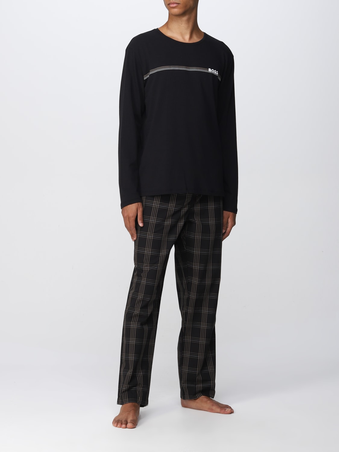 BOSS pajamas for man Black Boss pajamas 50479314 online on