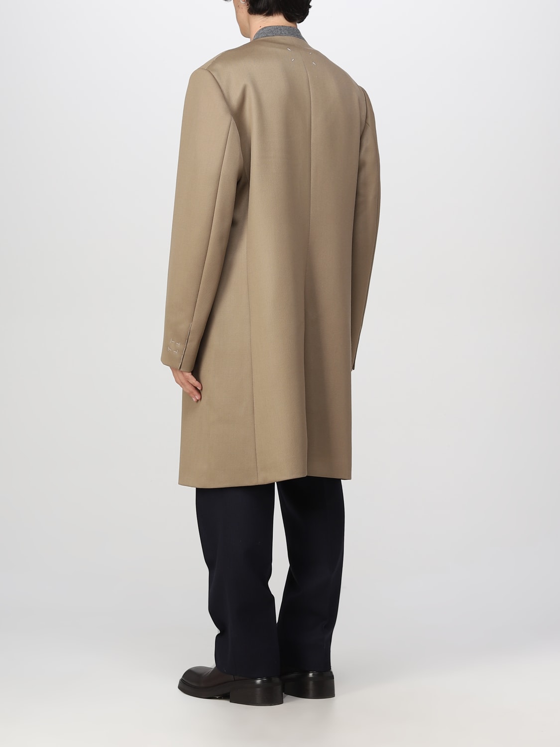 Maison Margiela Outlet: coat for man - Camel | Maison Margiela