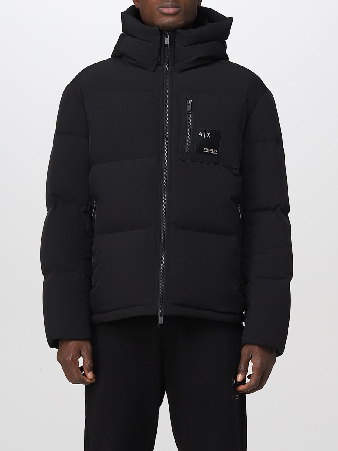 Exchange Outlet: jacket for man - Black | Armani jacket online on GIGLIO.COM