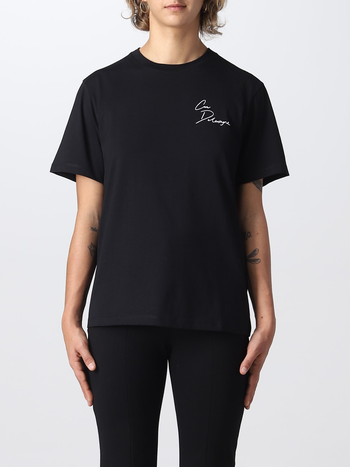 Karl Lagerfeldアウトレット：Tシャツ レディース - ブラック | GIGLIO