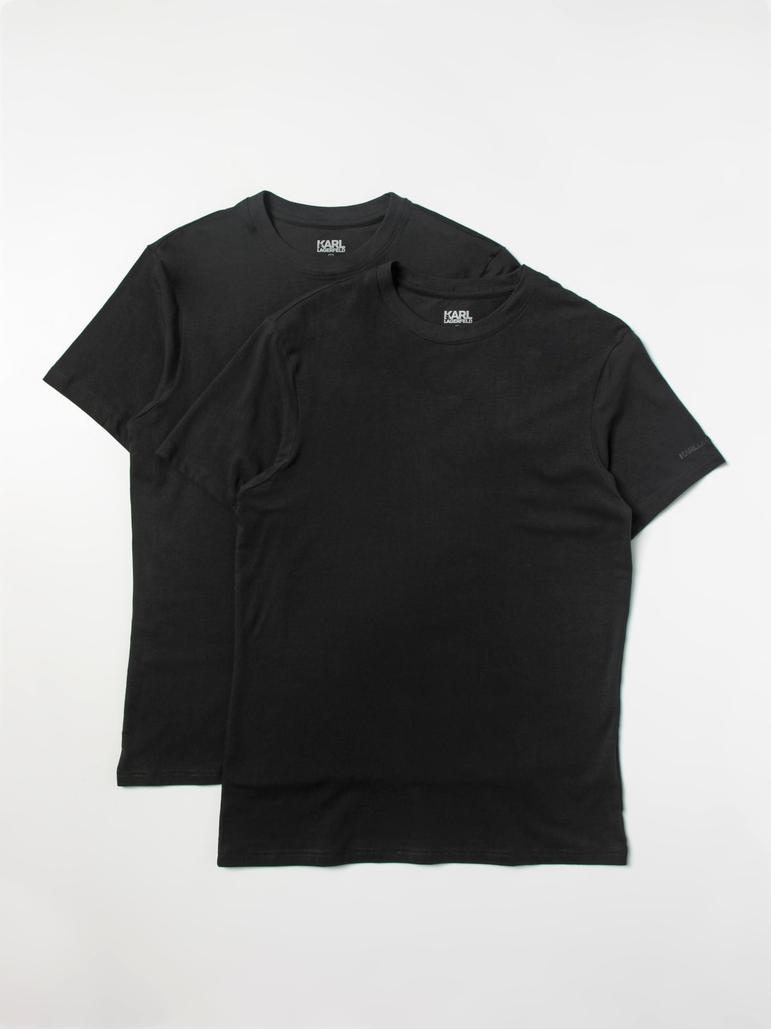 KARL LAGERFELD tshirt for man Black Karl Lagerfeld tshirt