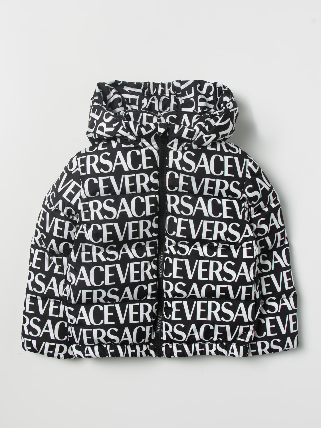 Pålidelig Slovenien Sport YOUNG VERSACE: jacket for baby - Black | Young Versace jacket  10005571A05192 online on GIGLIO.COM