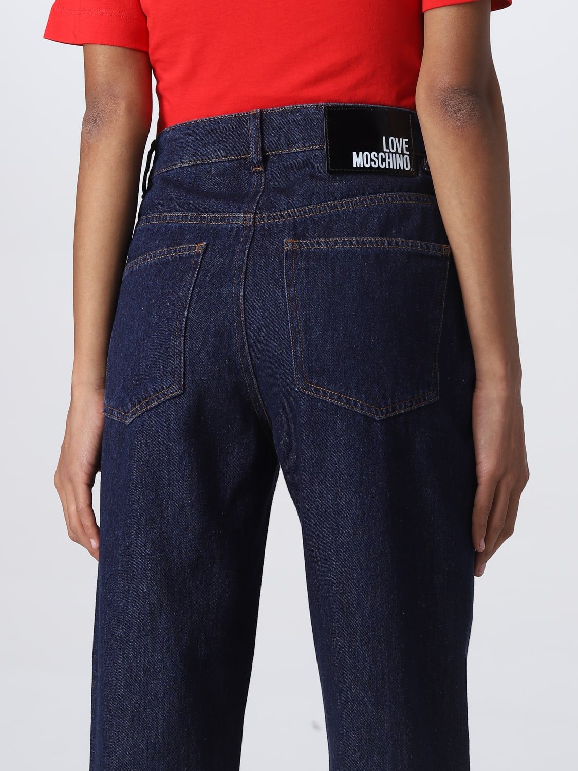 Love Moschino Outlet: jeans for - Denim Love Moschino jeans WQ48501T9860 online