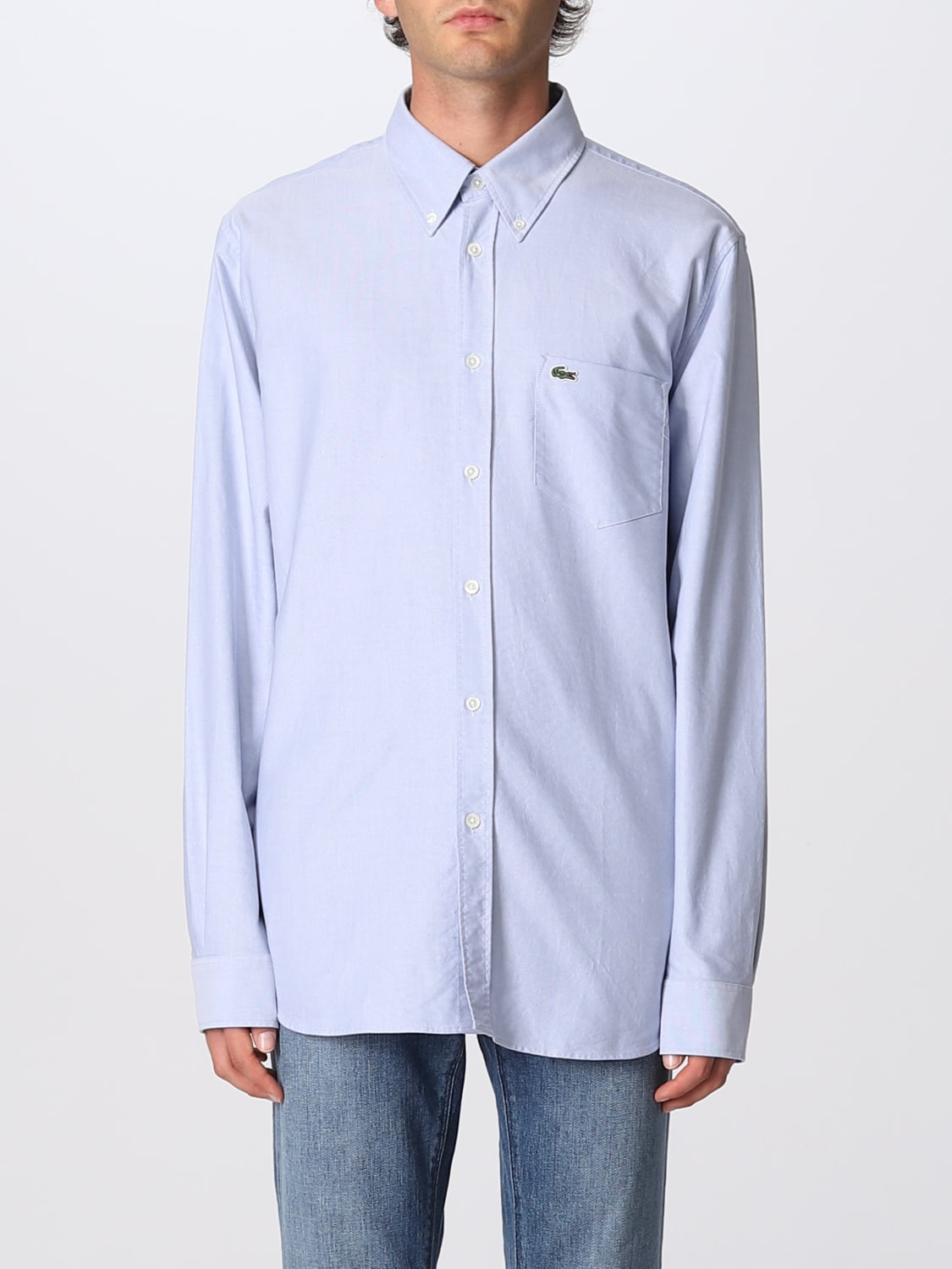 Lacoste Outlet: for man - Sky Blue | shirt CH2979 online on GIGLIO.COM