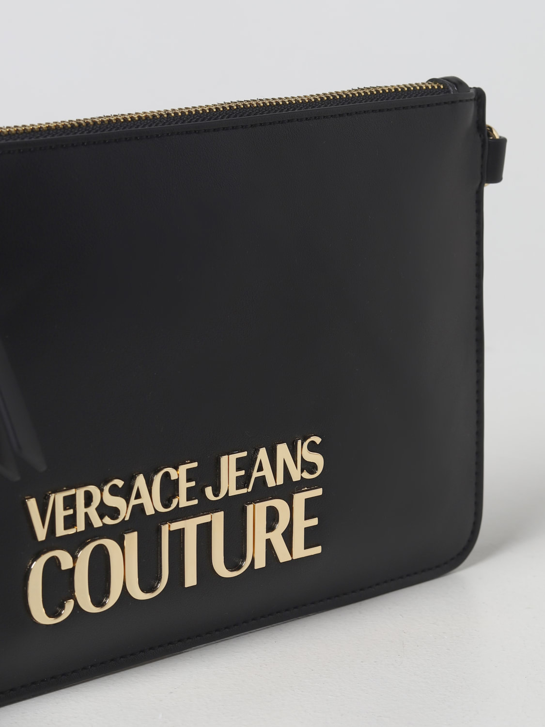 VERSACE JEANS COUTURE：クラッチバッグ レディース - ブラック