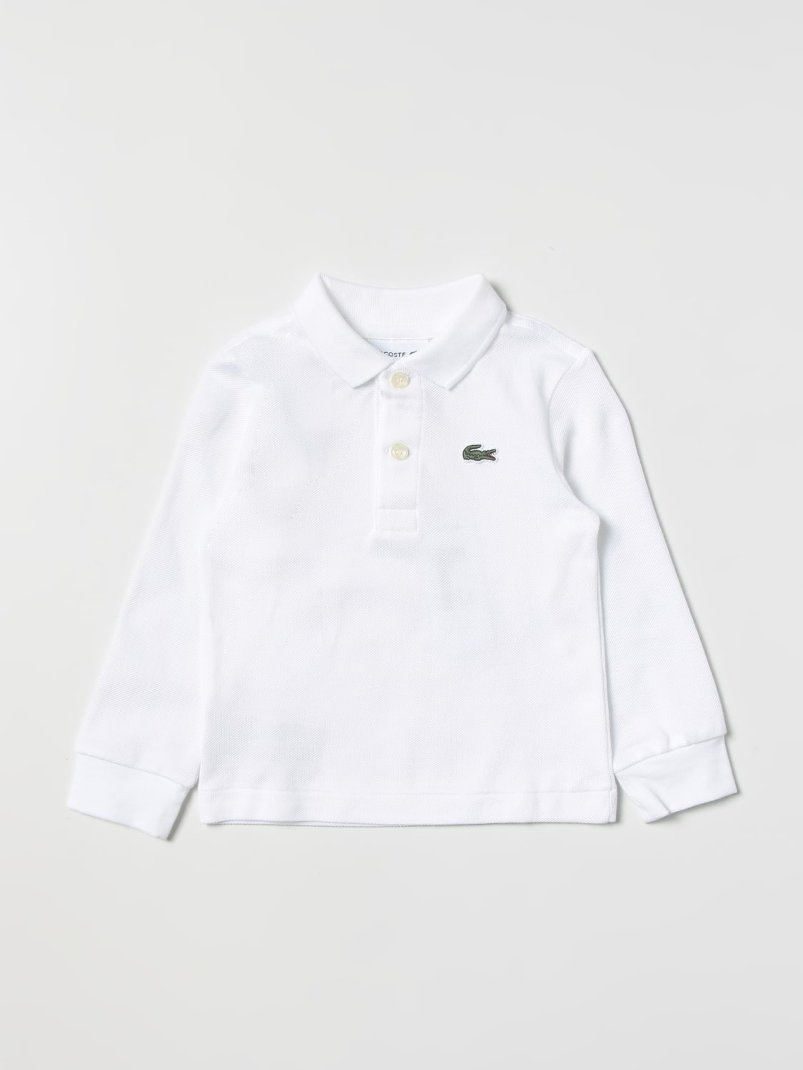 Guggenheim Museum nuance Ideelt LACOSTE: polo shirt for boys - White | Lacoste polo shirt PJ8915 online on  GIGLIO.COM