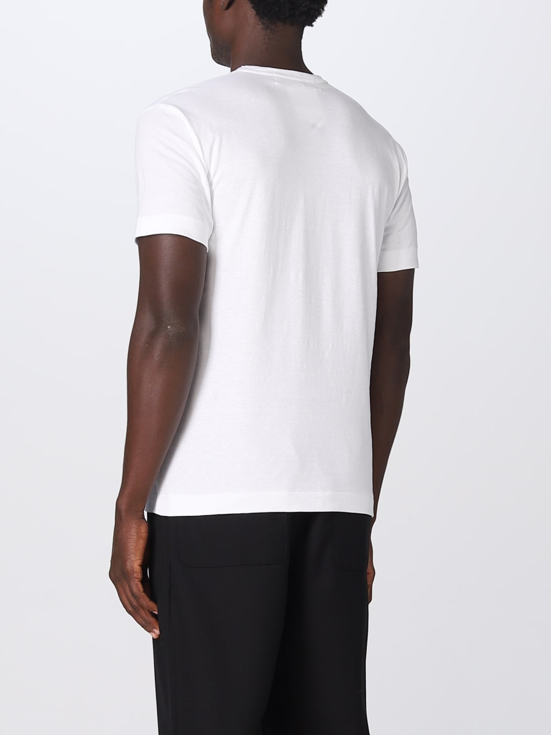 COMME DES GARCONS PLAY: t-shirt for man - White | Comme Des