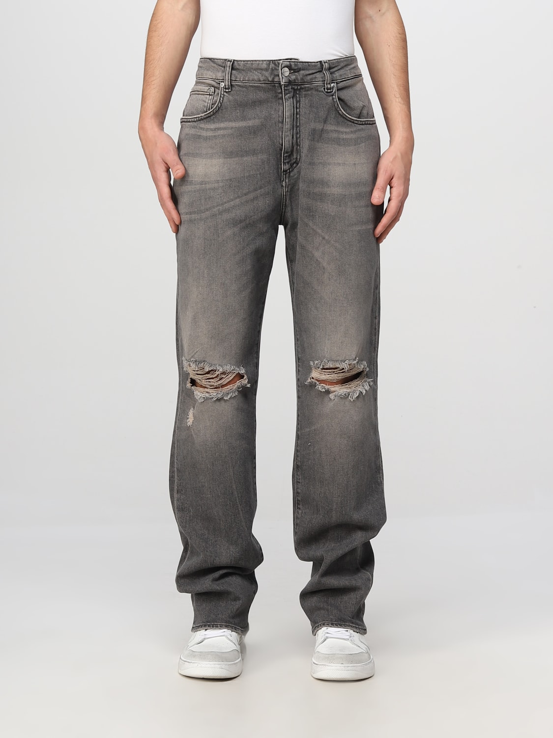 Bestaan Registratie Gorgelen Represent Outlet: jeans for man - Grey | Represent jeans M07074 online on  GIGLIO.COM
