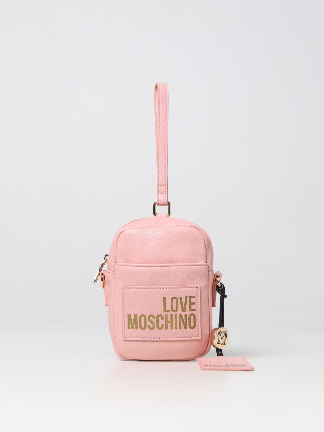LOVE MOSCHINO: mini bag for woman - Pink | Love Moschino mini bag