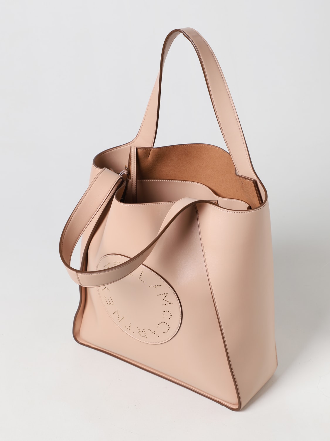 Stella McCartney Perforated Logo Tote Bag