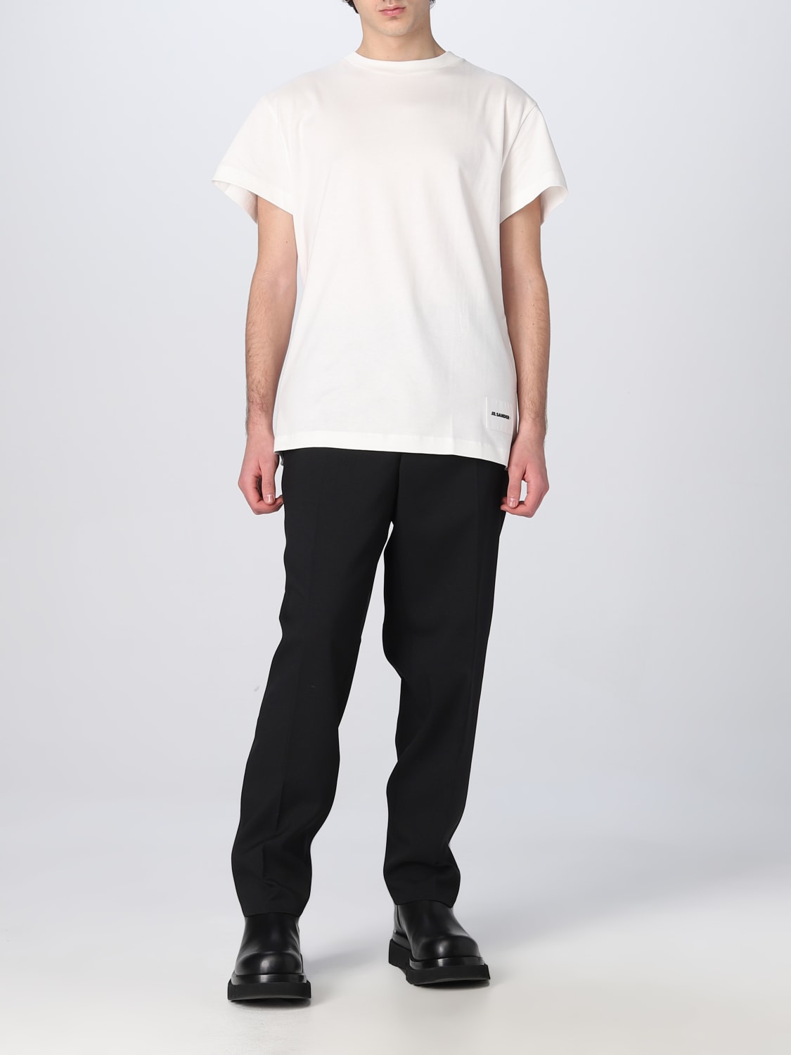 Jil Sander Outlet: t-shirt for man - White | Jil Sander t-shirt