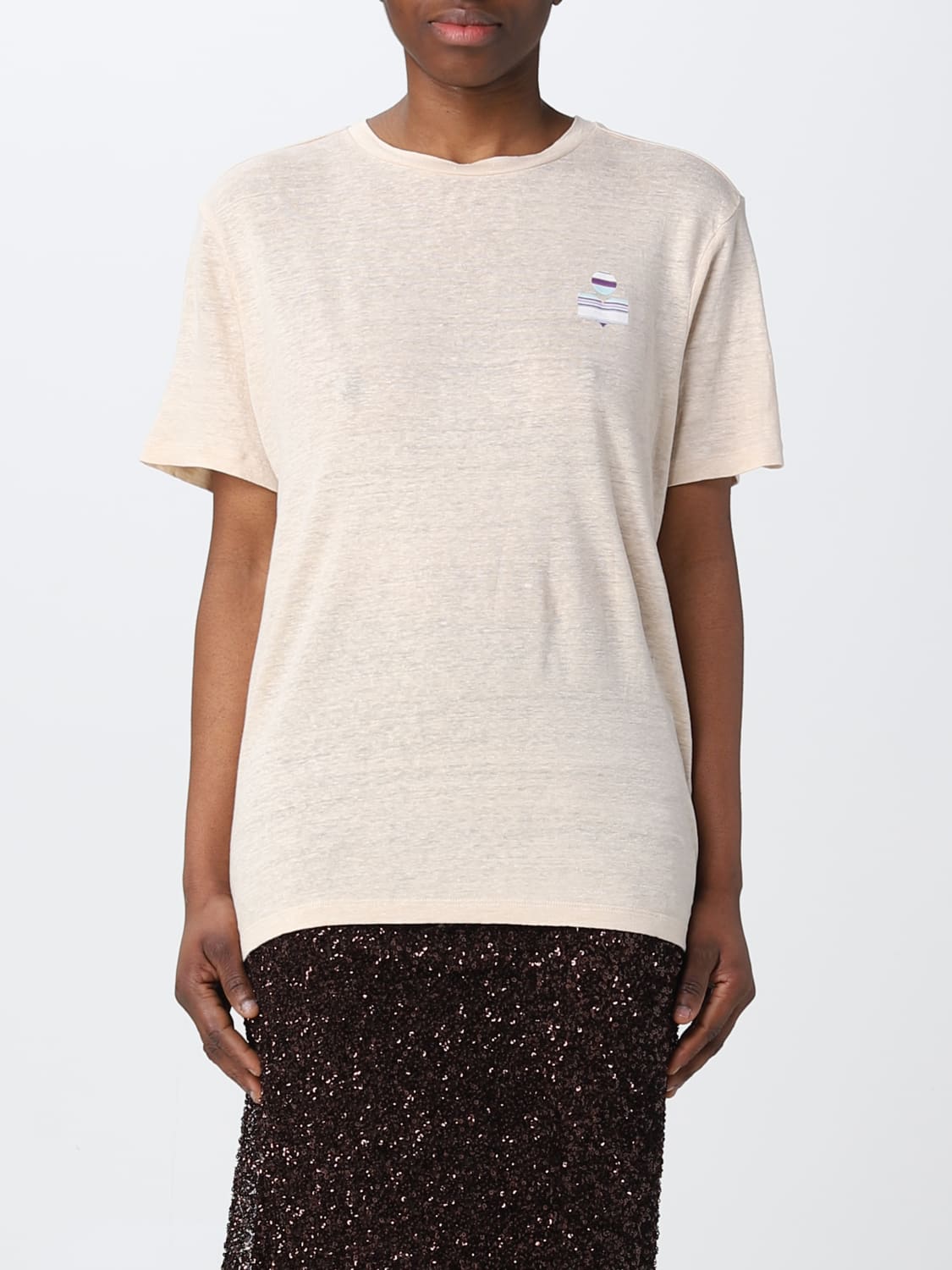 ISABEL MARANT ETOILE: t-shirt for woman - Isabel Marant Etoile t-shirt TS0001FAA1N86E online on GIGLIO.COM