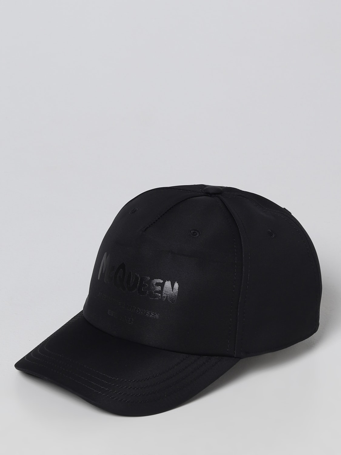 Alexander Mcqueenアウトレット：帽子 メンズ - ブラック | GIGLIO.COM