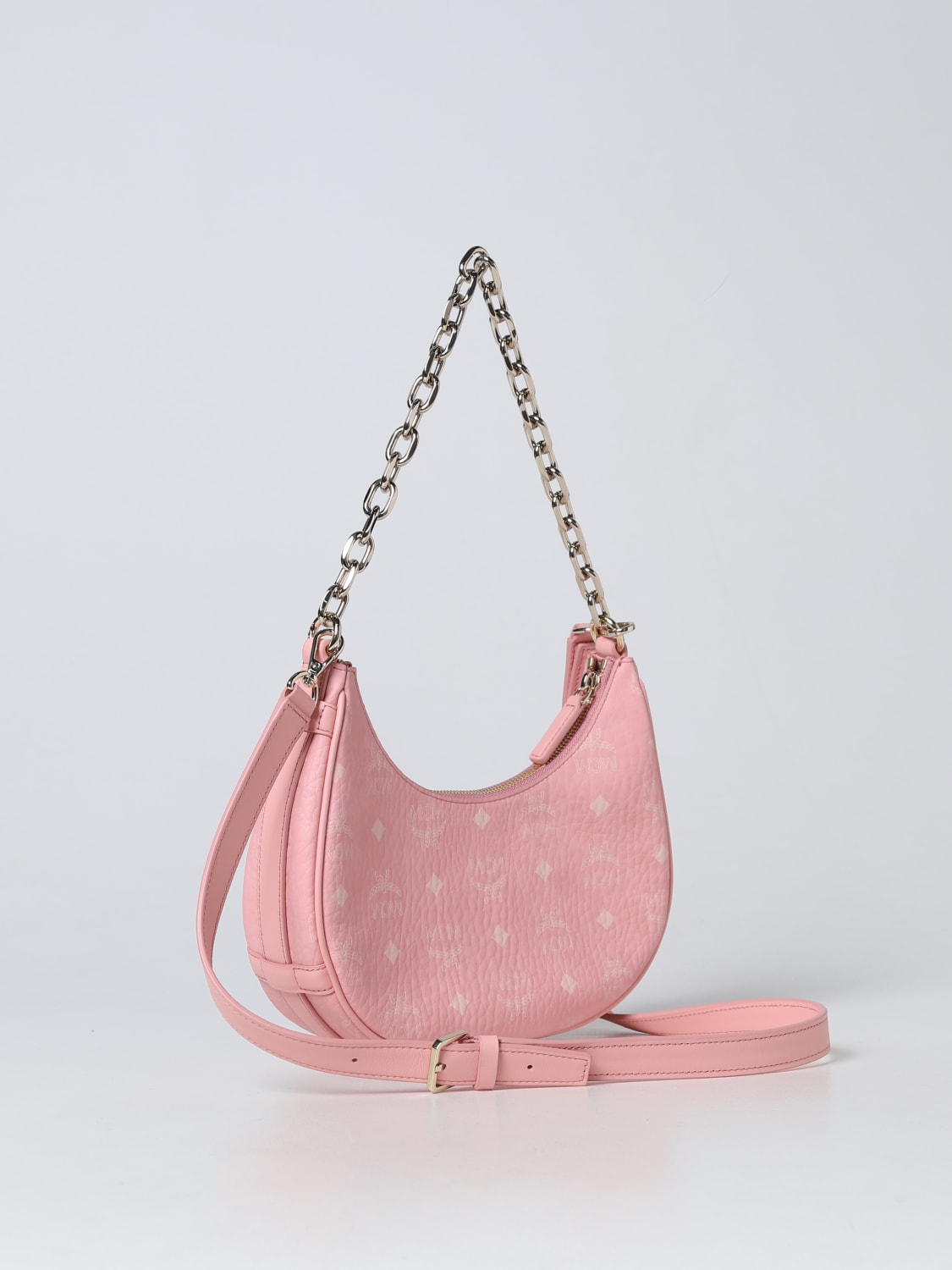 MCM Pink Shoulder Bags