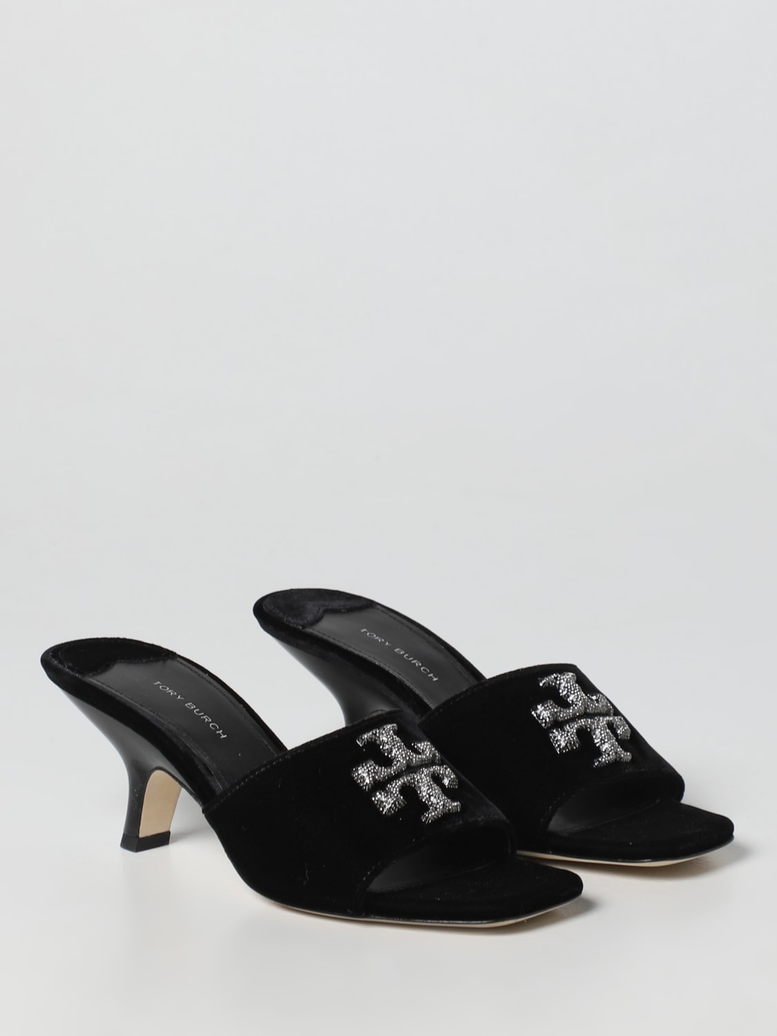 Heeled sandals Tory Burch: Tory Burch heeled sandals for women black 2