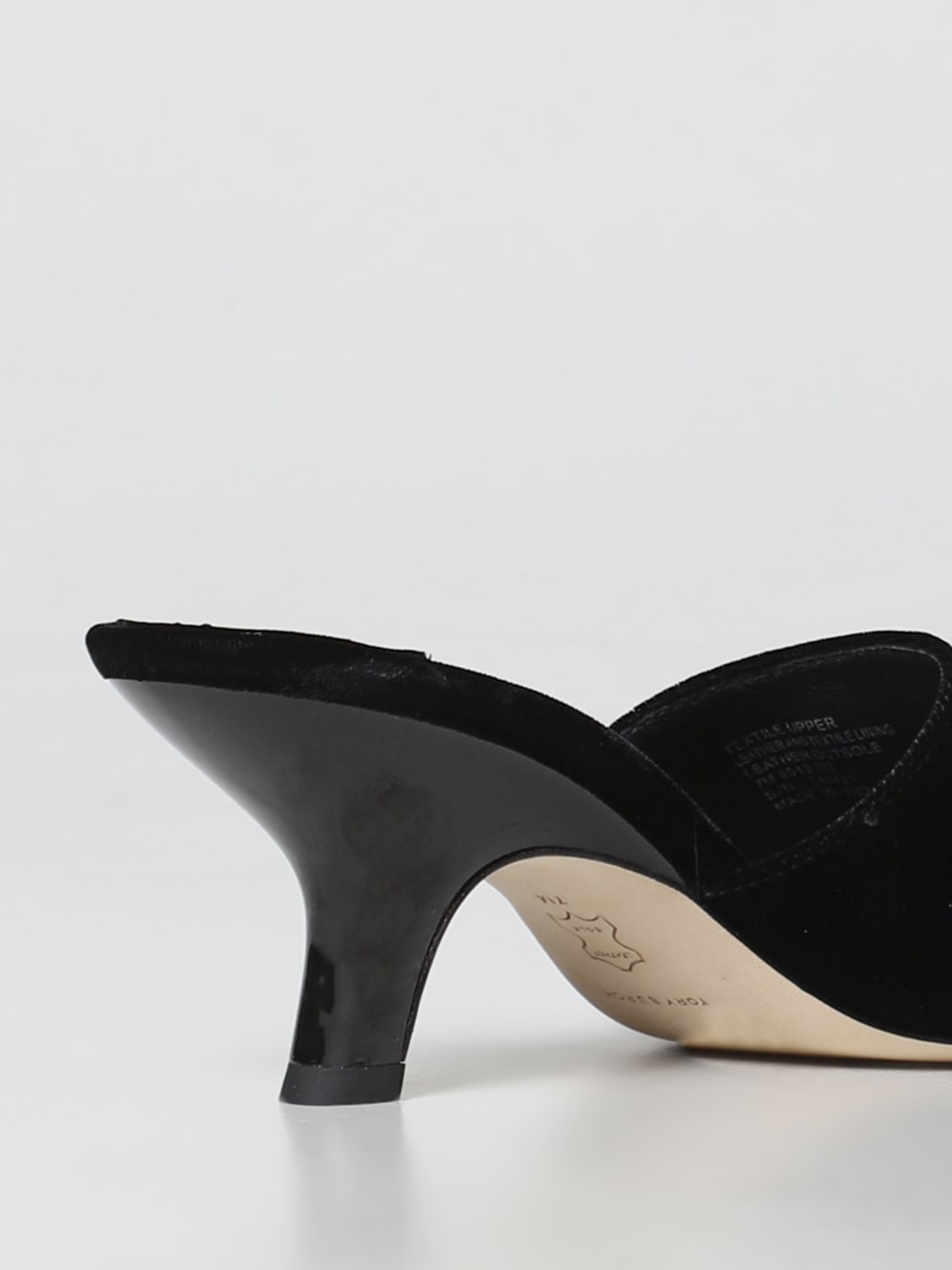 Heeled sandals Tory Burch: Tory Burch heeled sandals for women black 2