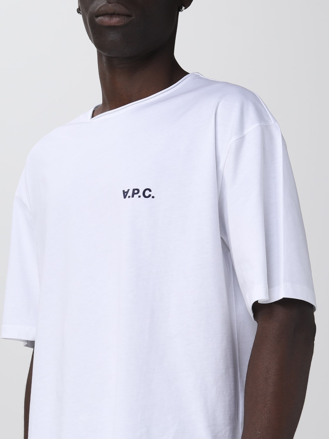 A.p.c.アウトレット：Tシャツ メンズ - ホワイト | GIGLIO.COM