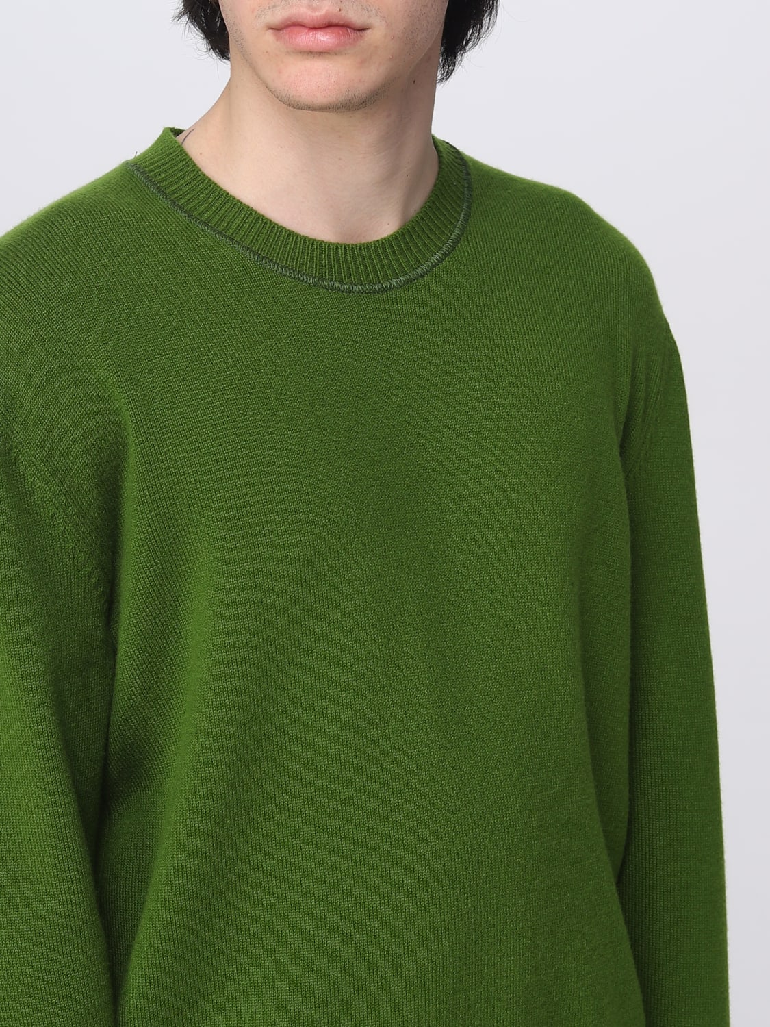 BOTTEGA VENETA: cashmere sweater - Green | Bottega Veneta sweater
