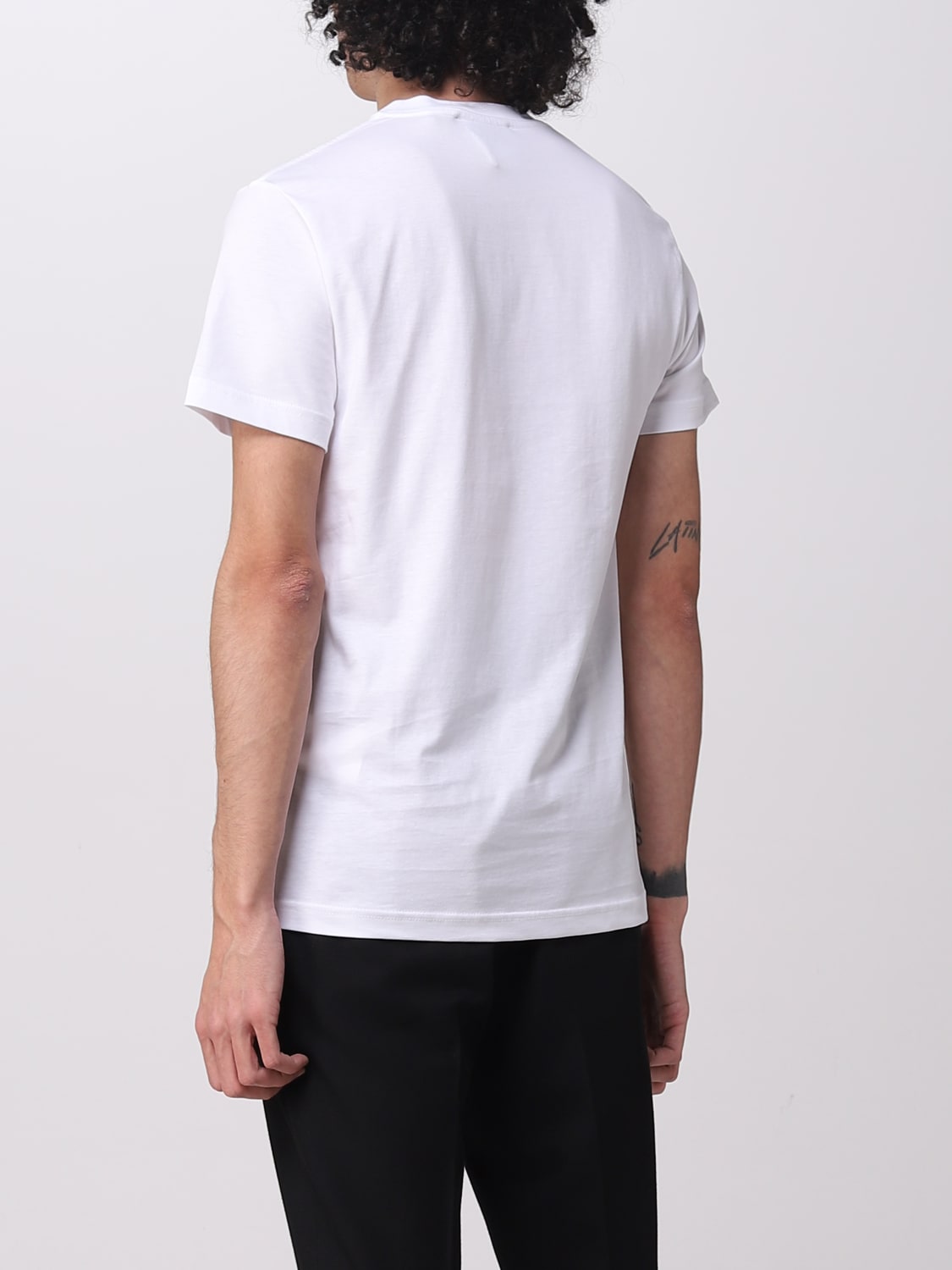 VERSACE JEANS COUTURE, White Men's T-shirt