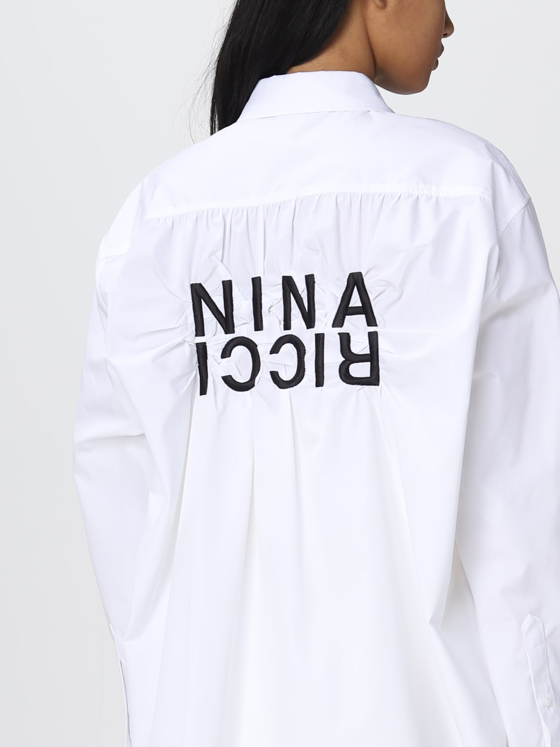 NINA RICCI：シャツ レディース - ホワイト | GIGLIO.COMオンラインの 
