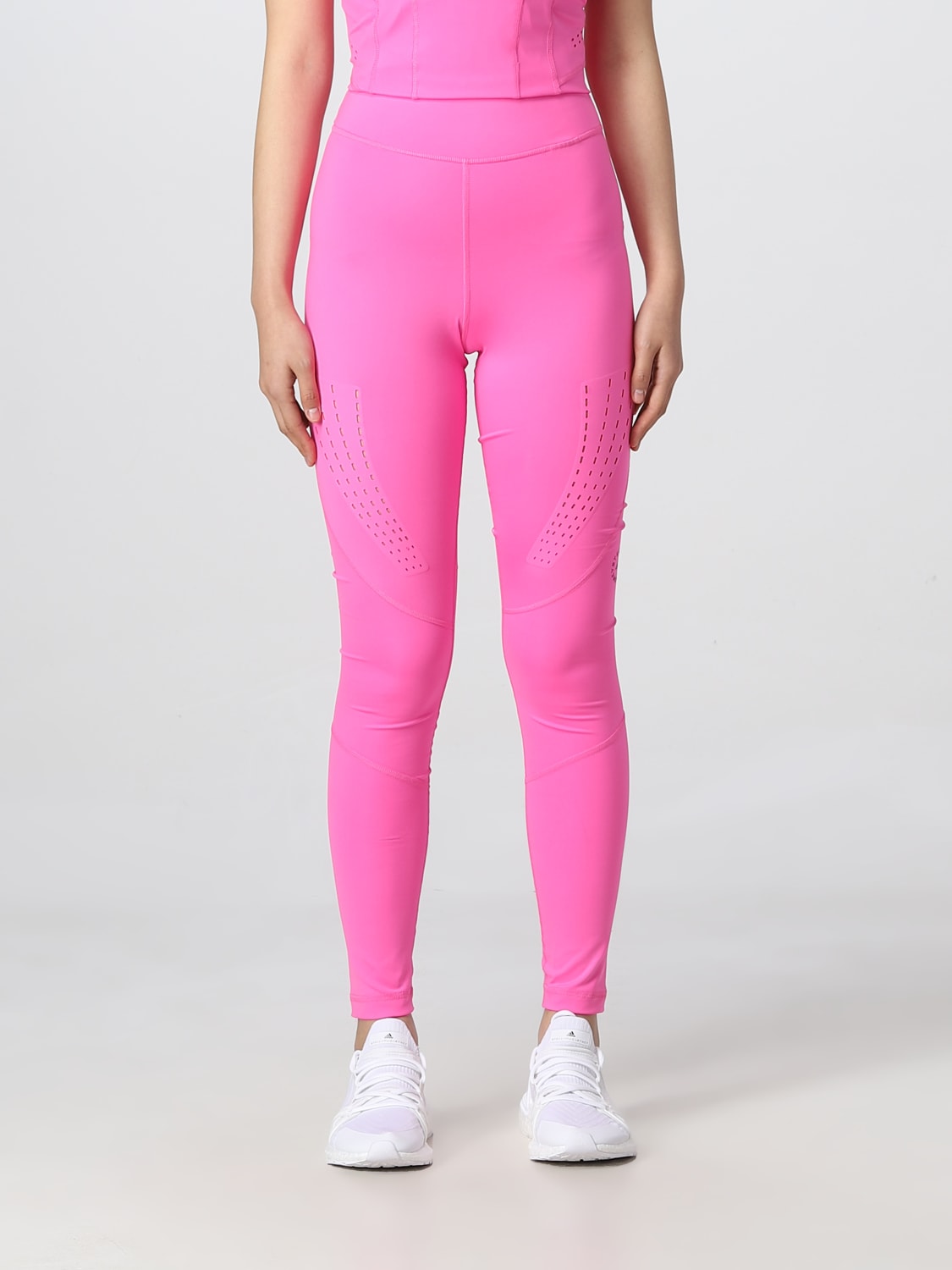 ADIDAS BY STELLA MCCARTNEY: pants for woman - Pink  Adidas By Stella  Mccartney pants HS1735 online at