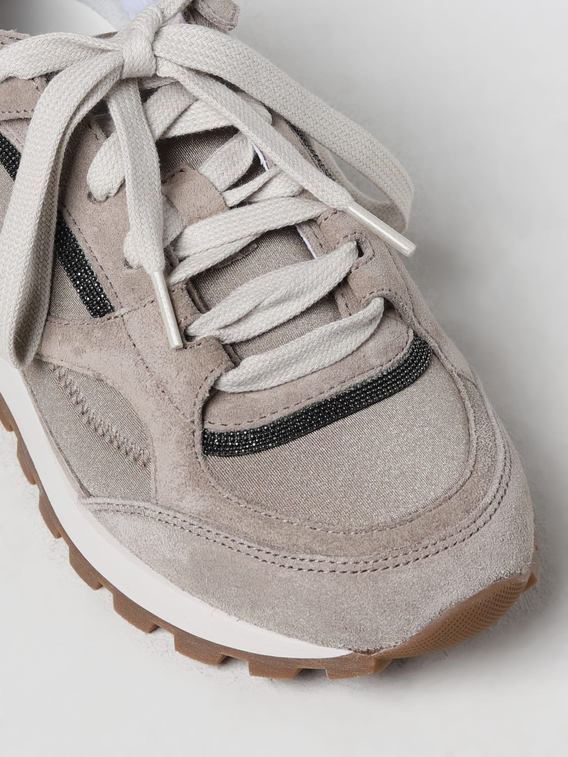 Brunello Cucinelli Outlet: sneakers for women - Grey