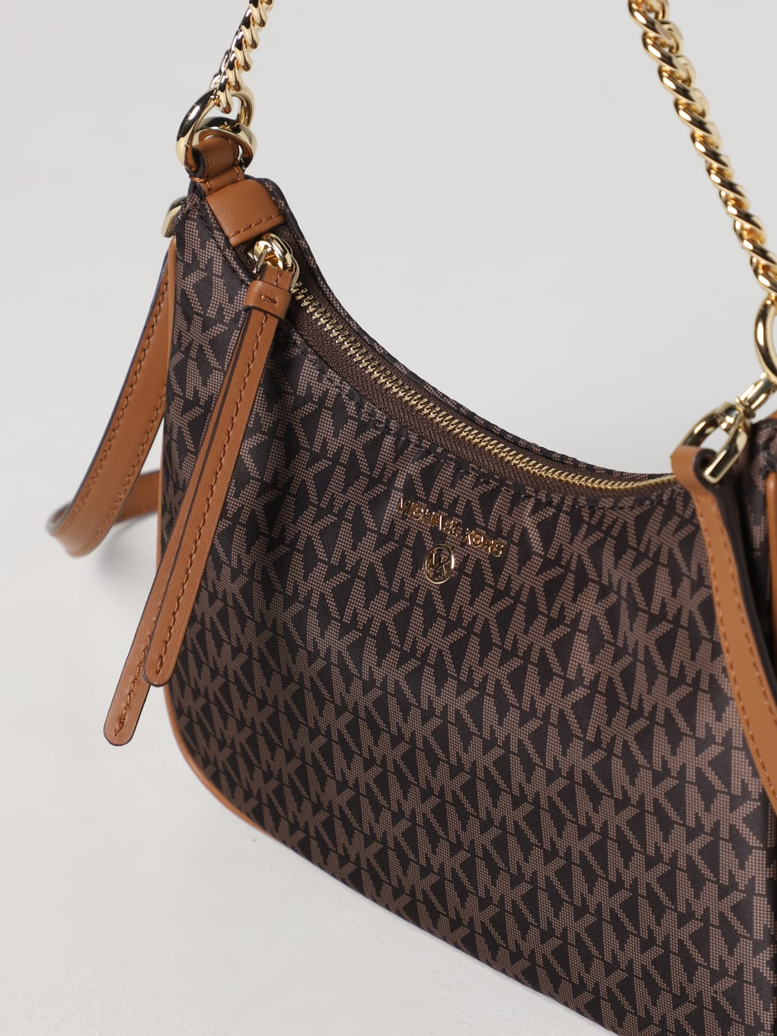 Buy Michael Kors Logo Print Sling Bag with Detachable Strap, Brown Color  Women