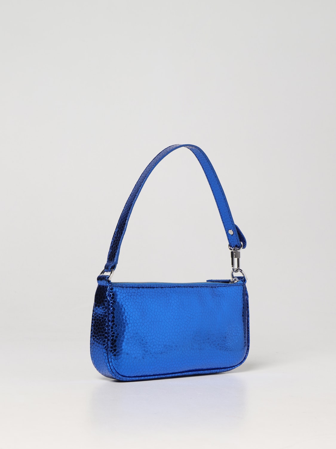 Blaue damen schultertasche