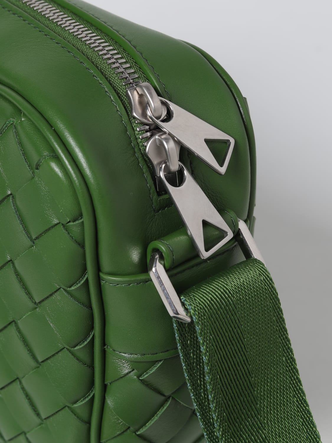 Bottega Veneta Cross-body Bag in Green for Men