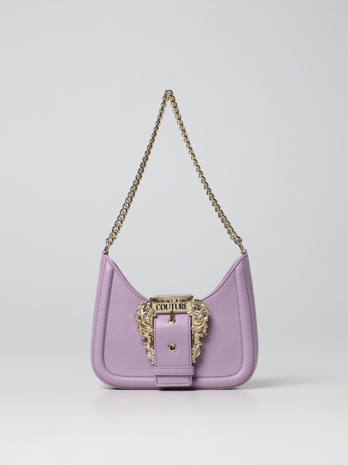 Versace Jeans Couture Pink Round Buckle Bag