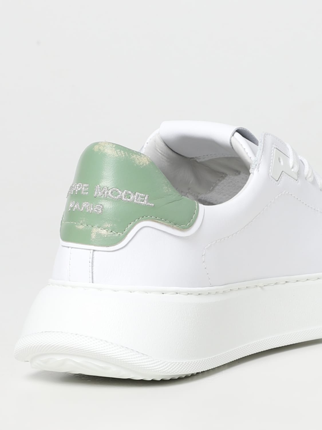 Trainers Philippe Model: Philippe Model trainers for men green 2
