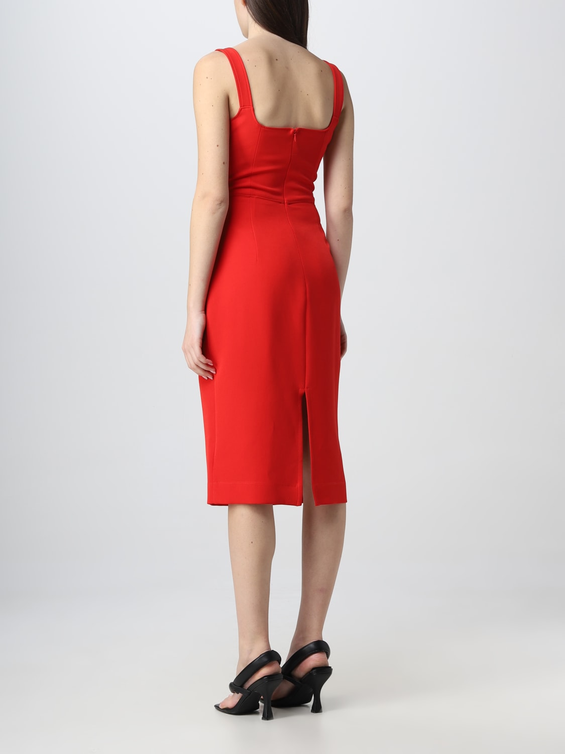 Платье Versace Jeans Couture: Платье Versace Jeans Couture для нее красный 2