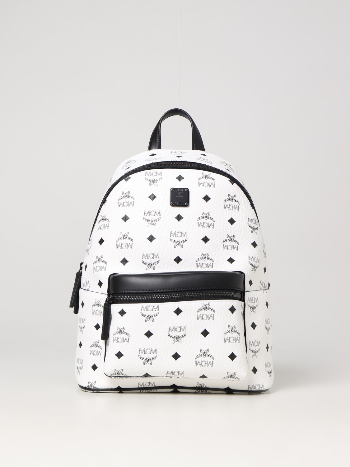 RED MCM BACKPACK BLACK SILVER BACKPACK WHICH ONE YOU GOING WITH