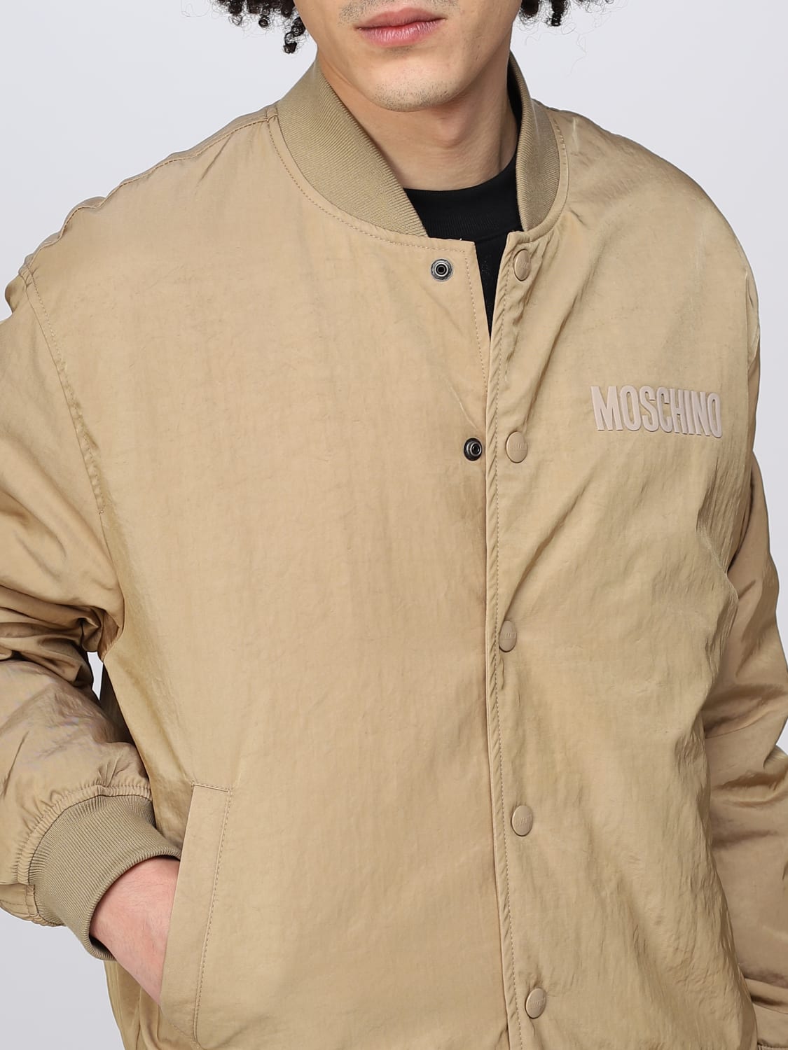Jacket Moschino Couture: Moschino Couture jacket for man brown 2