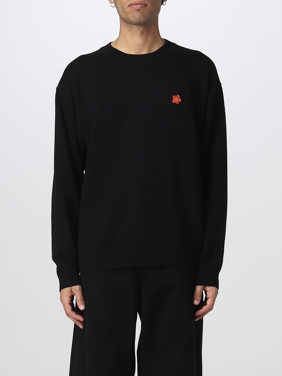 KENZO: sweater for man - Black | Kenzo sweater FD55PU3813LB online at ...