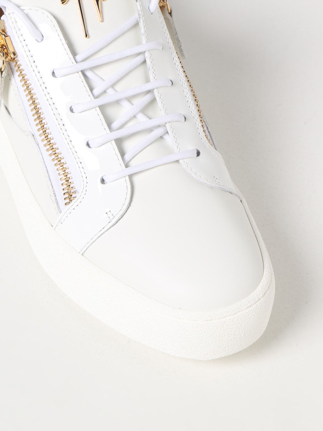 ZANOTTI: sneakers for man - White | Giuseppe Zanotti sneakers RU00010 online at GIGLIO.COM