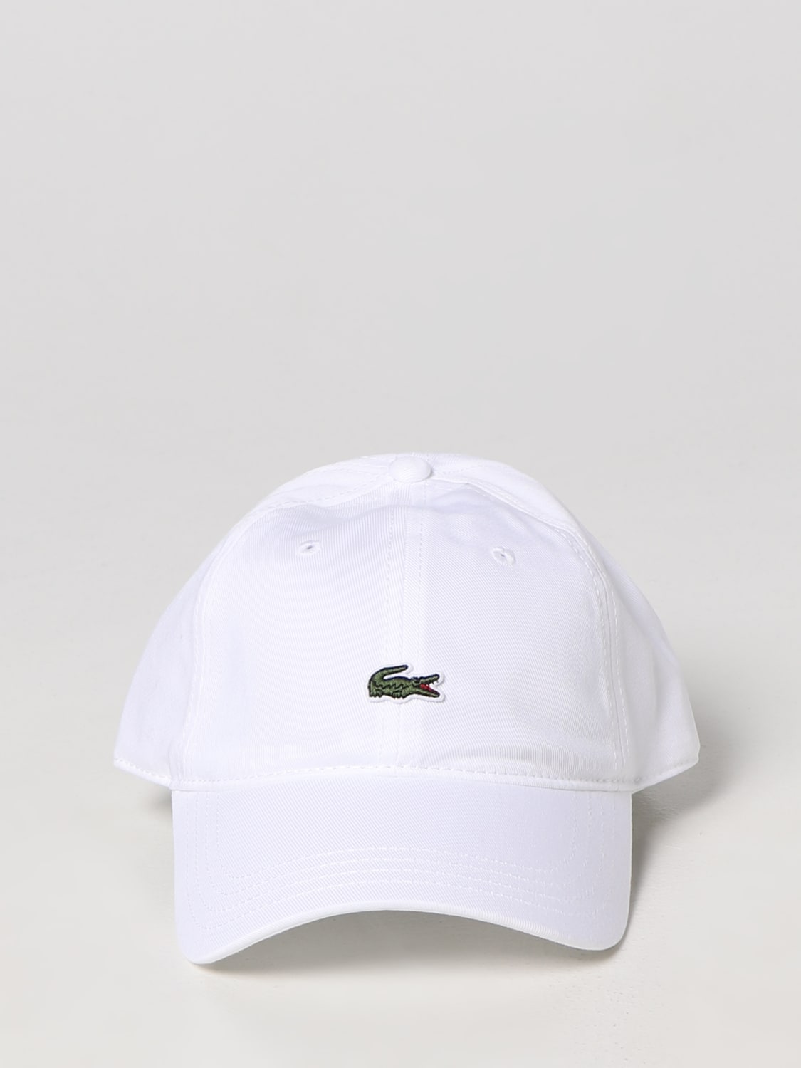 LACOSTE: hat for - White | Lacoste hat on GIGLIO.COM