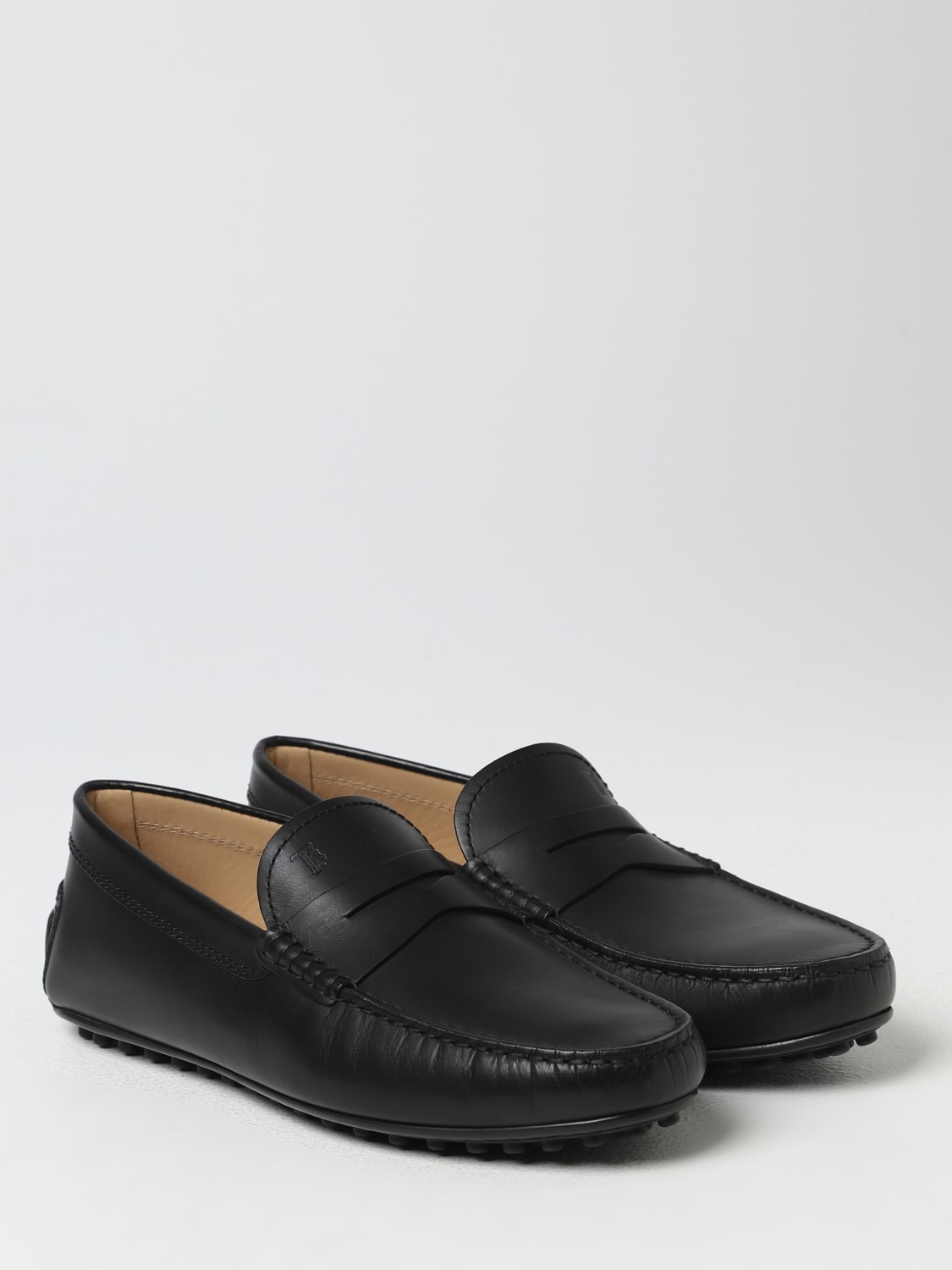 TOD'S: loafers for man - Black | Tod's loafers XXM42C00640D90 online on