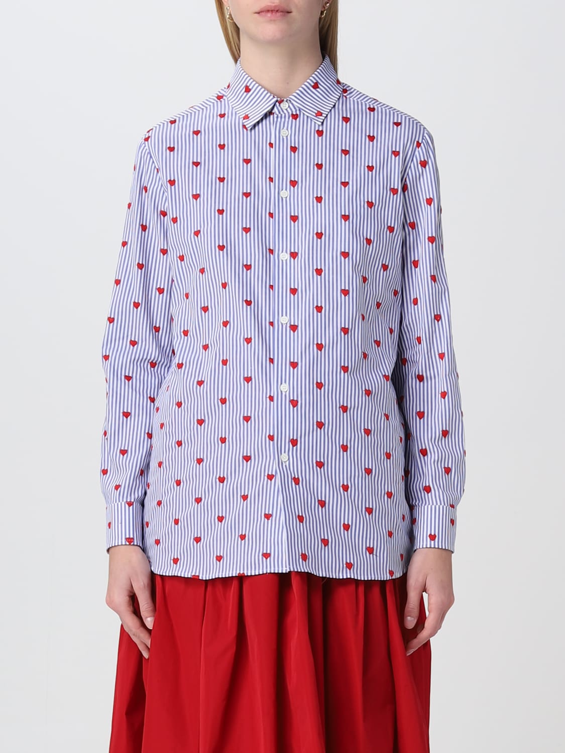 RED shirt for woman - White | Red Valentino shirt 2R3ABL006PG online on GIGLIO.COM