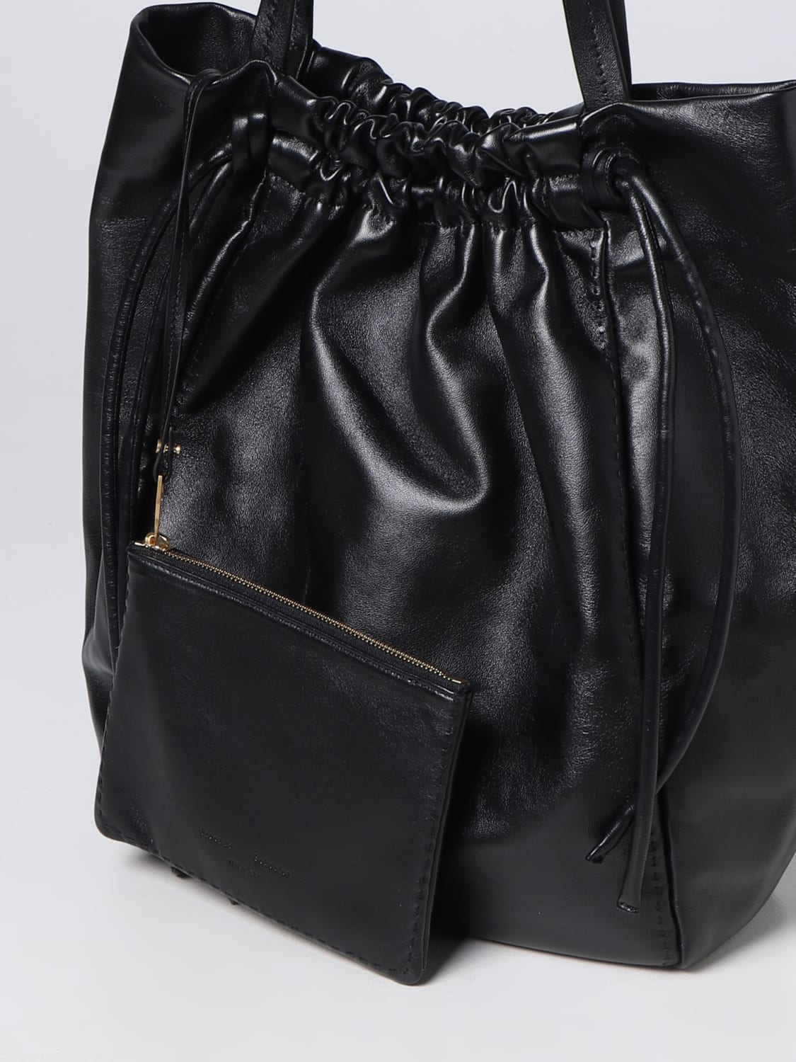 Proenza Schouler Black Drawstring Tote