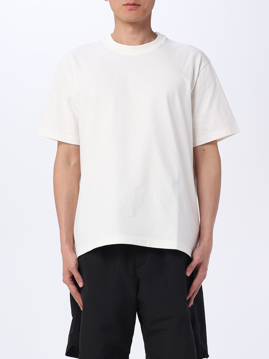 Bottega Veneta Outlet: basic cotton T-shirt - White | Bottega