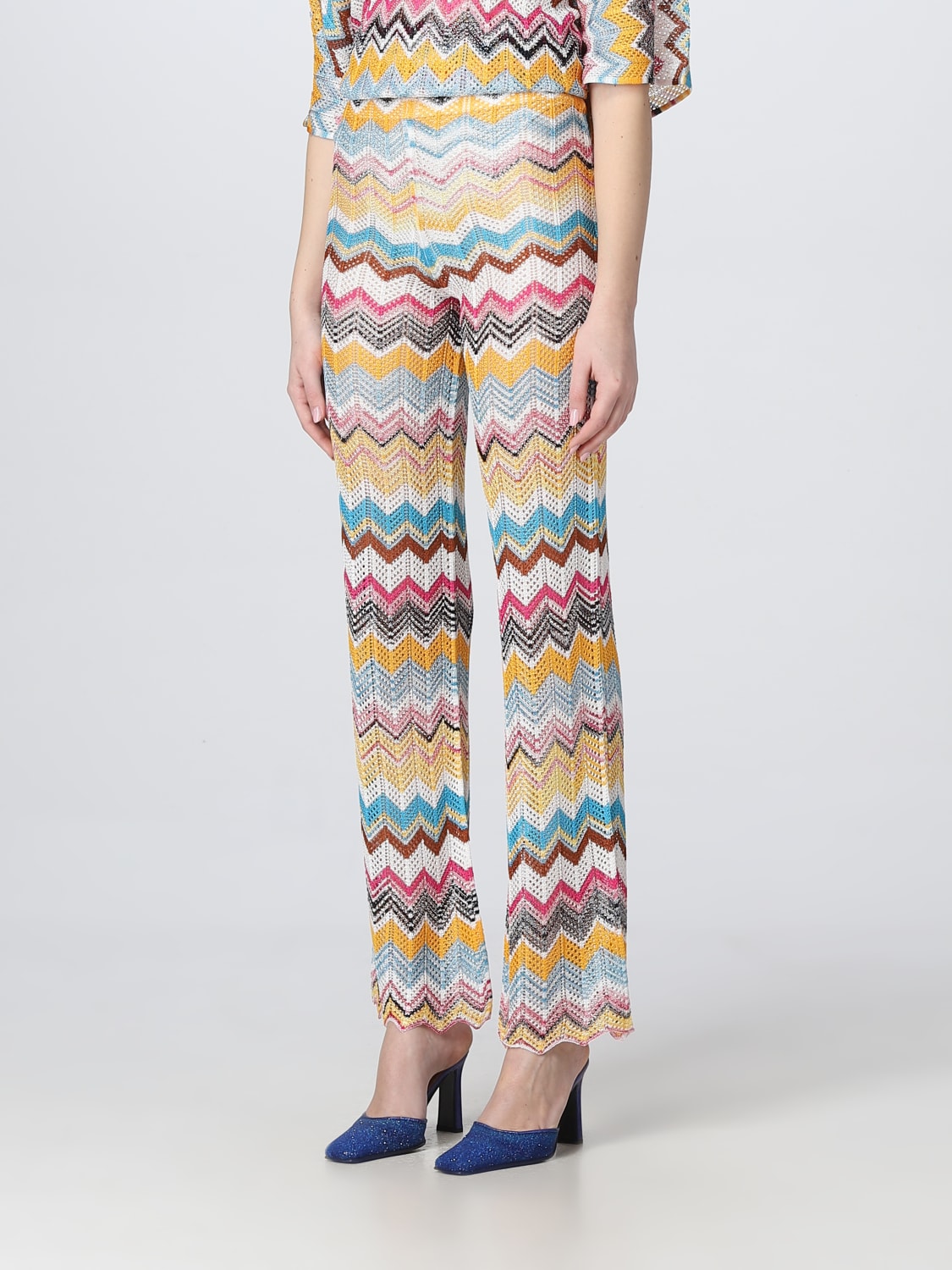 MISSONI: pants for woman Multicolor | Missoni pants MC23SI01BT004R online on GIGLIO.COM