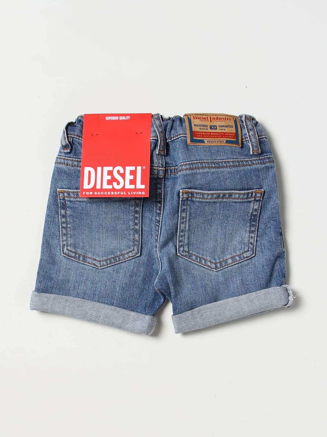 pistool zoals dat Reinig de vloer DIESEL: denim shorts - Denim | Diesel shorts K00361KXBG7 online on  GIGLIO.COM