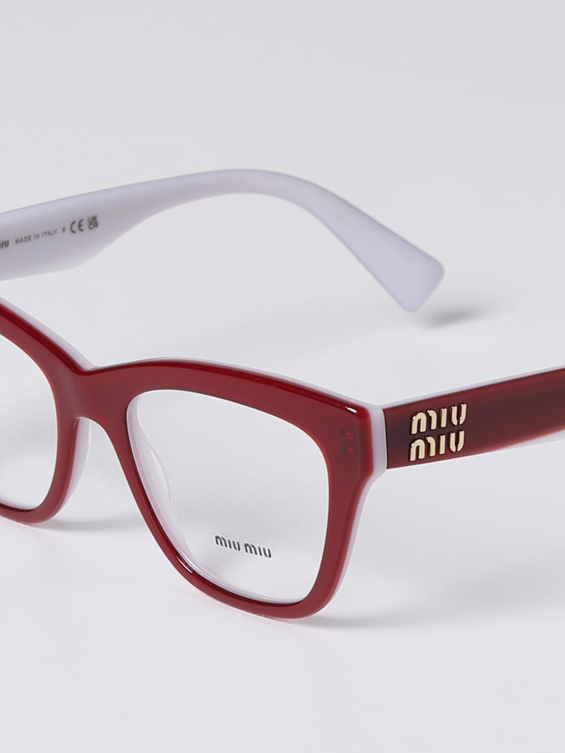 Optical frames Miu Miu: Miu Miu optical frames for women burgundy 2