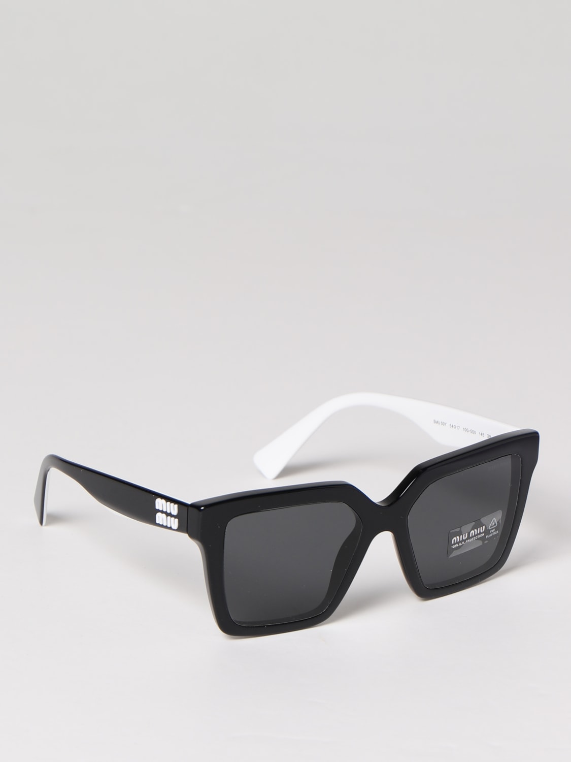 Sunglasses Miu Miu: Miu Miu sunglasses for women black 1 2