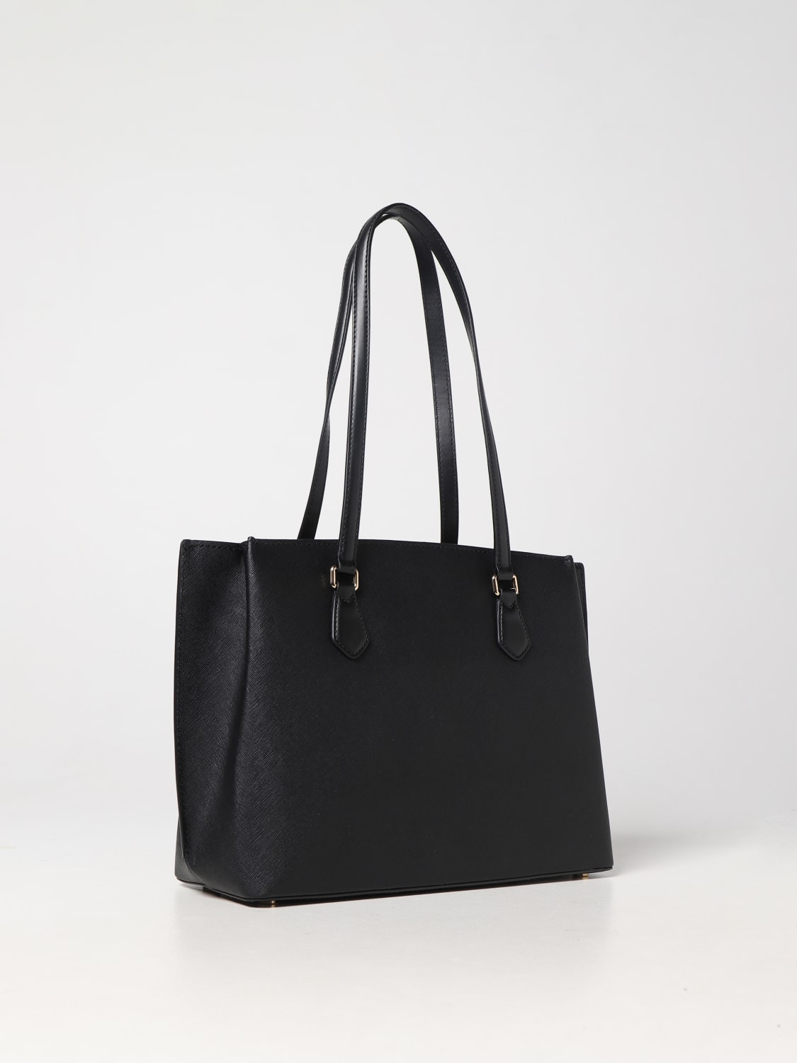Michael Kors Outlet: Michael Ruby bag in saffiano leather - Black