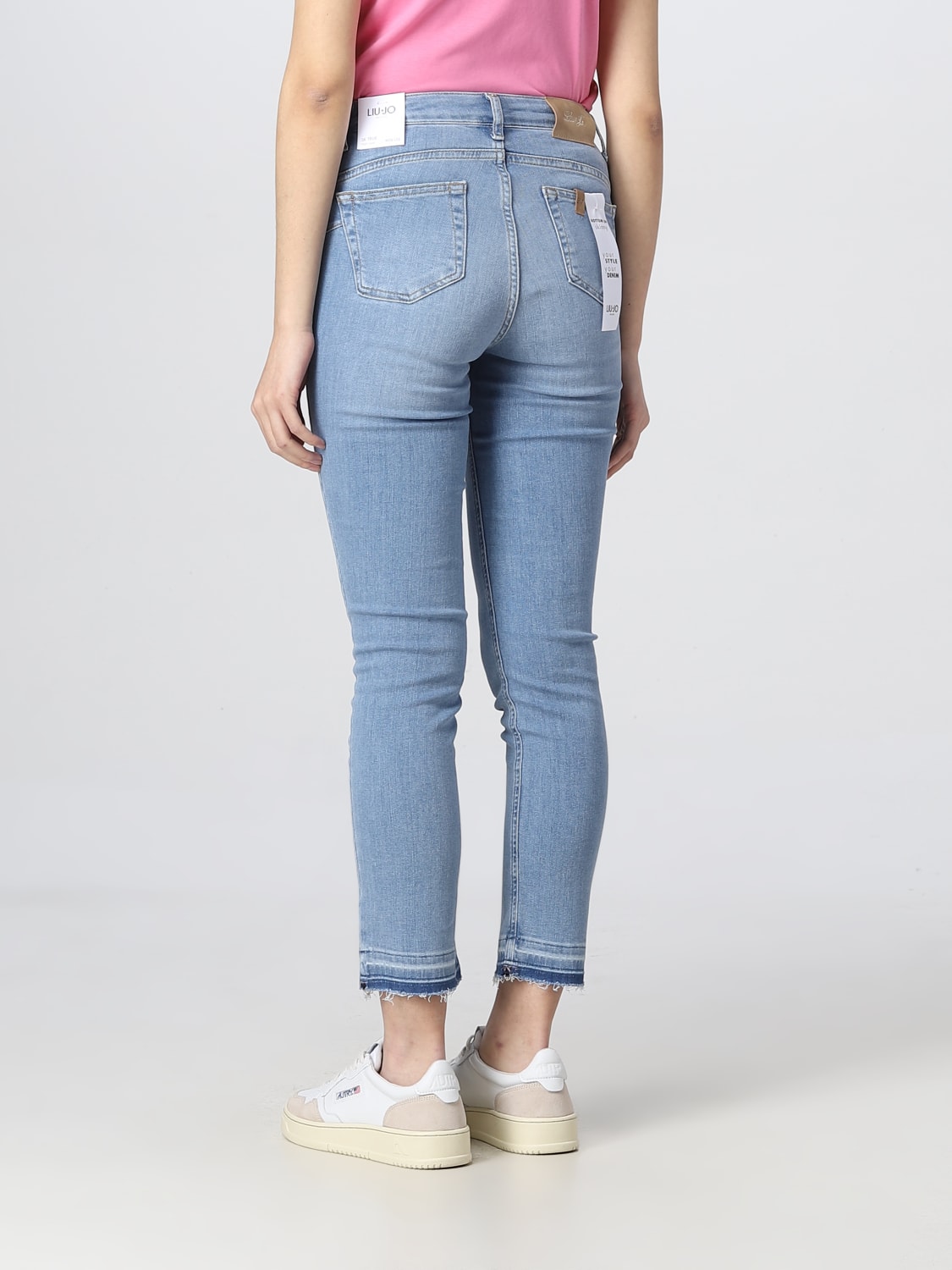 LIU jeans for woman - Denim Liu Jo jeans UA3037D4538 on GIGLIO.COM